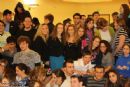 Try gathering hundreds of students into one group picture...