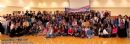 On Sat. night at the Mega Event, participants posed for a group shot, this was a partial crowd shot, as not everyone who participated in the Shabbaton was present at the time of the photo.